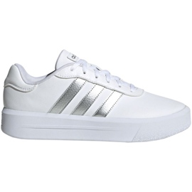 Pantofi de platformă Adidas Court în GV8996 alb 1