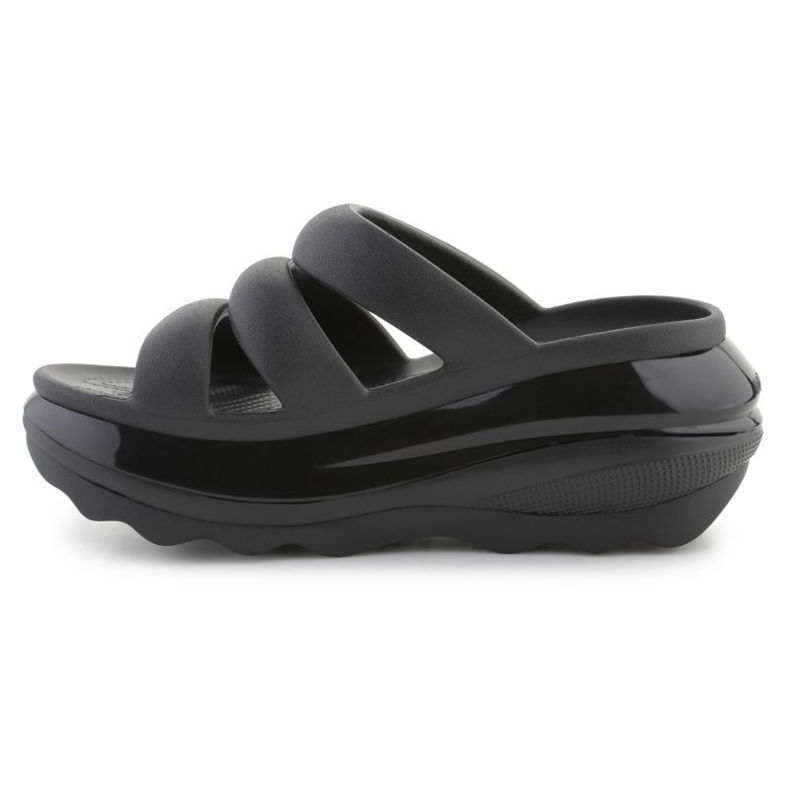 Slapi Crocs Mega Crush Triple Strap 209842-001 negru 4
