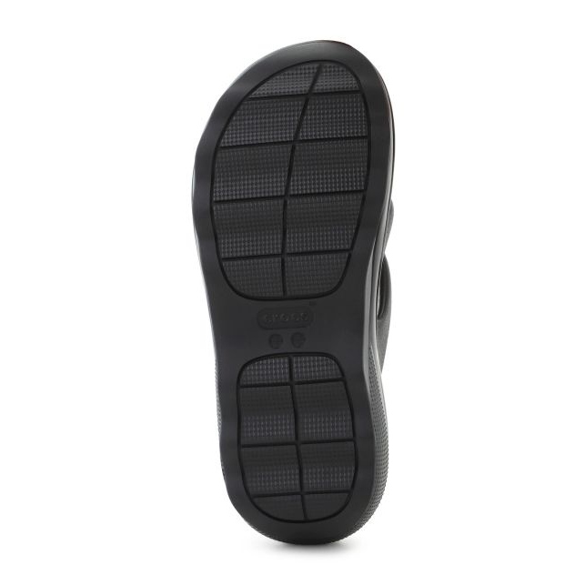 Slapi Crocs Mega Crush Triple Strap 209842-001 negru 7