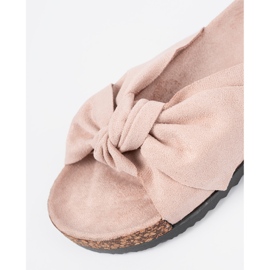 Seastar Pulbere flip -flops cu un arc mare 10