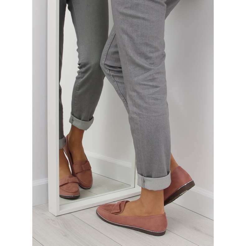 Mocasini roz dama 127-2 roz 1