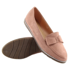 Mocasini roz dama 127-2 roz 2