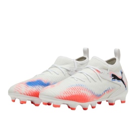 PUMA Future 8 Match FG/Ag Jr 108614 01 Pantofi de fotbal alb 1