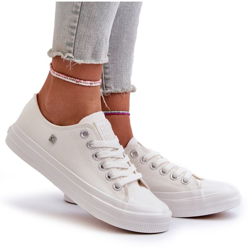 Adidaje pentru femei clasice Big Star NN274285 White alb 6