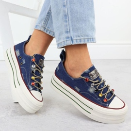 Adidași GOE Jeans în RR2N4103 INT2100 albastru 2