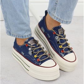Adidași GOE Jeans în RR2N4103 INT2100 albastru 4