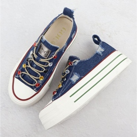 Adidași GOE Jeans în RR2N4103 INT2100 albastru 5