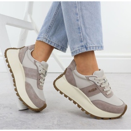 Pantofi Filippo pe o platformă groasă în DP6785 PAW637A 2