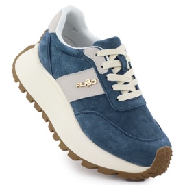 Pantofi Filippo pe o platformă groasă în DP6785 PAW637B 7