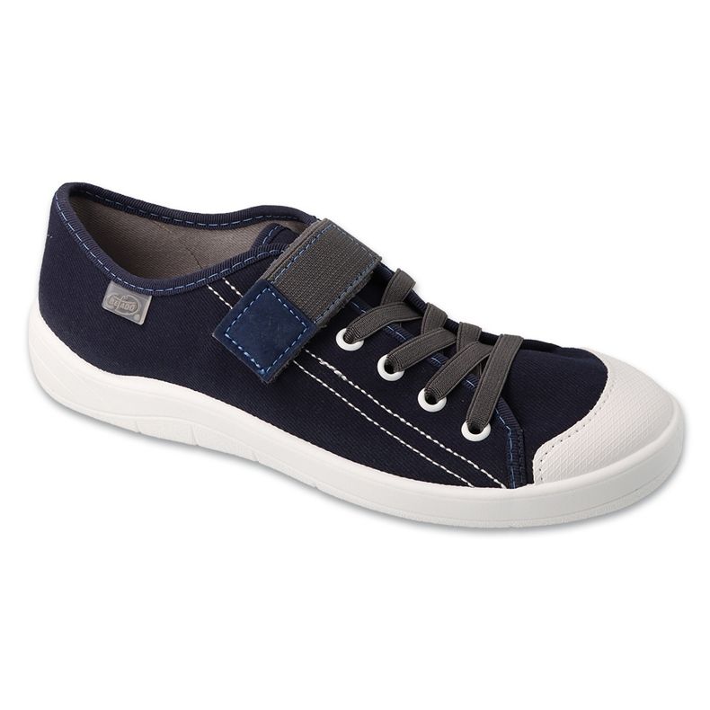 Adidași pentru copii Befado cu Velcro 251Q047 Navy Blue albastru 2