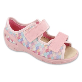Pantofi pentru copii Befado PU 063x033 roz 1