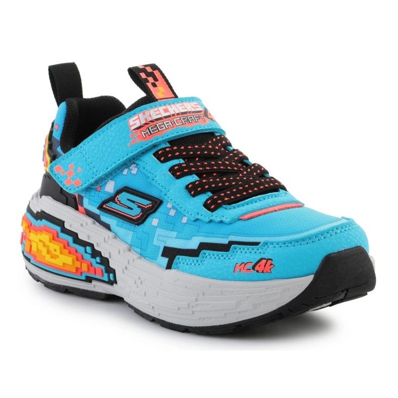 Skechers Mega-Craft 4K JR 402160L-TQBK Pantofi multicolor 1