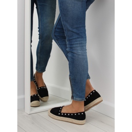 Espadrile negre dama 99-17 negre negru 1