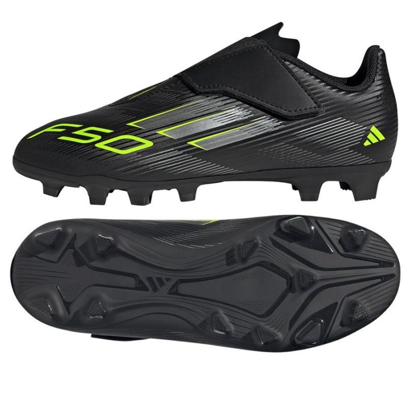 Adidas F50 Club Vel FG/MG JR JI0037 Pantofi negru 1