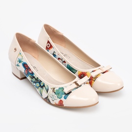 Goodin Pompe de femei cu un model exotic multicolor 3