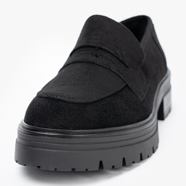 Diamantique Pantofi eleganți pentru femei pe platformă negru 1