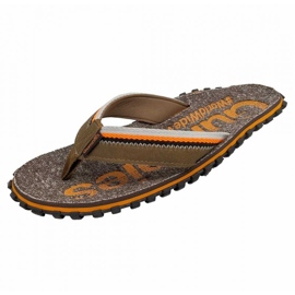 Șlapi Gumbies Cairns C-CA-UNI-OR maro 9