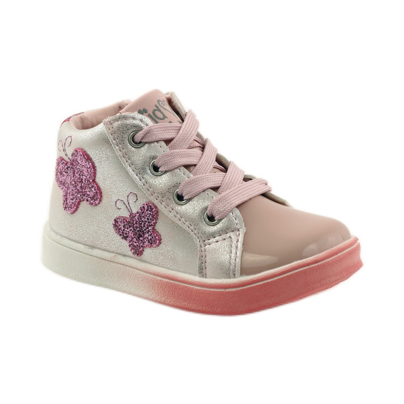 American Club Fluturi americani pentru fete sportive roz gri 1 American Club Fluturi americani pentru fete sportive roz gri 1