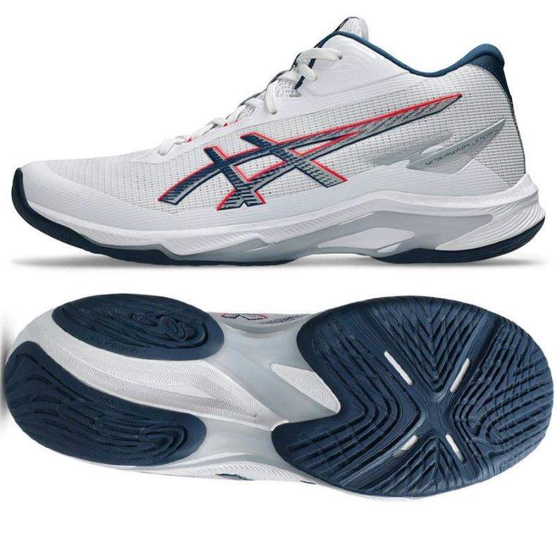 Asics Netburner Ballstic FF MT 4 M 1051A090 101 Pantofi alb 1