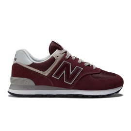 Pantofi New Balance ML574EVM roșu 8