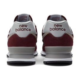 Pantofi New Balance ML574EVM roșu 13