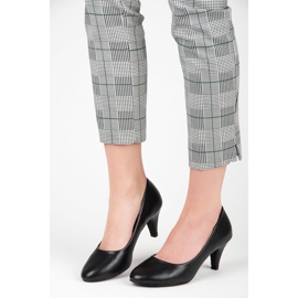 Bella Star Pompe clasice de afaceri negru 1