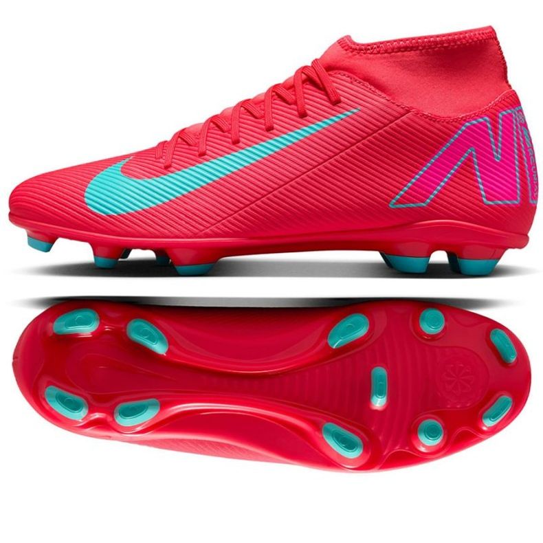 Nike Mercurial Superfly 10 Club FG/MG FQ8314-800 Pantofi portocale 1