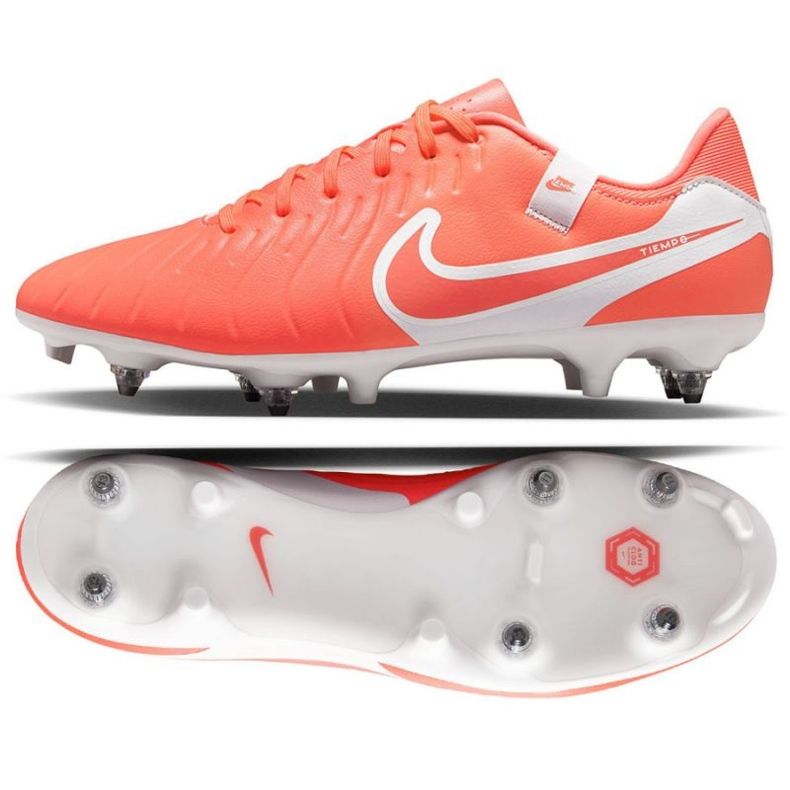 Adidas Nike Tiempo Legend 10 Academy SG-Pro AC M DV4338-800 Pantofi portocale 1