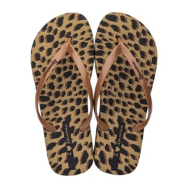 Ipanema Animale Print Ii Fem Flip Flops W 83306 AJ138 maro 6