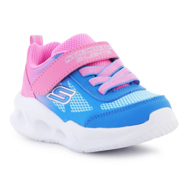 Skechers S Lights-Skechers Sola Glow-Ombre Deluxe Jr 303714N-HPBL albastru 1