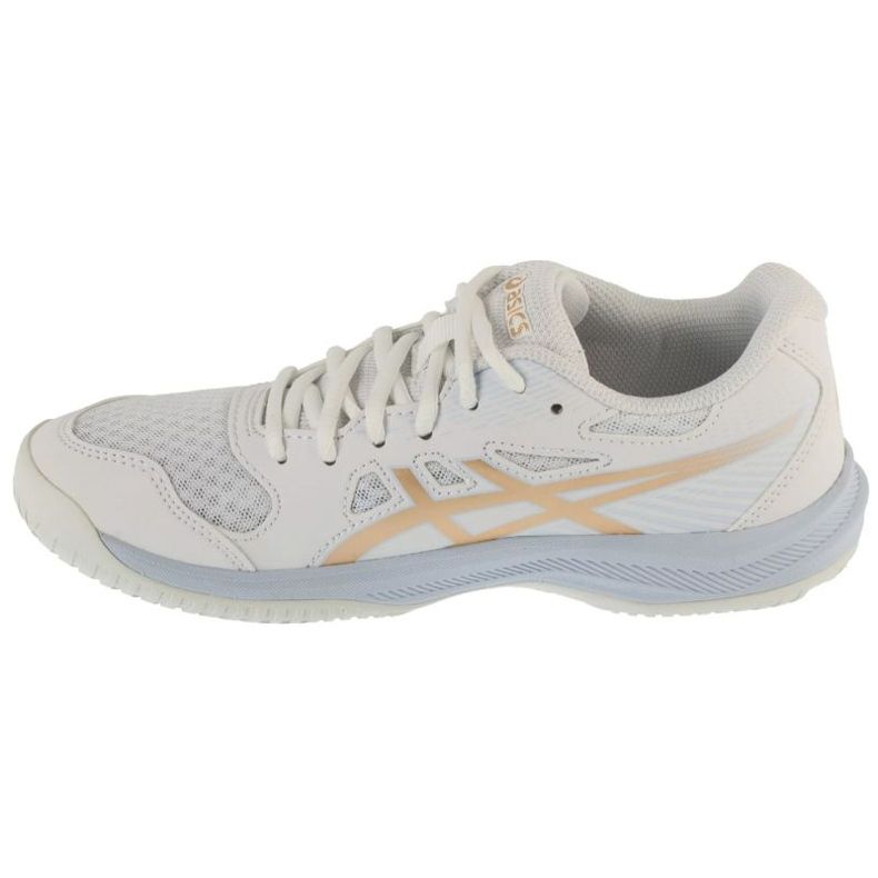 Asics Upcurt 6 Pantofi de volei în 1072A107-103 alb 2
