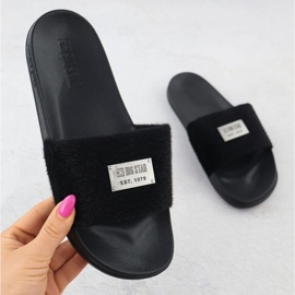 Big Star Flip Flops în SS274716 INT2154B negru 1