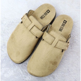Big Star Suede Flip Flops în SS274738 INT2156B 3