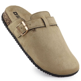 Big Star Suede Flip Flops în SS274738 INT2156B 4