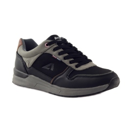 American Club American 610184 pantofi sport barbati negri negru 1