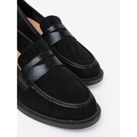 Shelvt Black Suede Leays negru 1