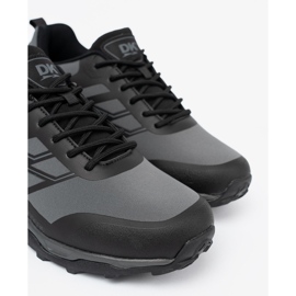 Pantofi sport pentru bărbați în nuanțe de gri dk 1