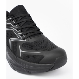 Shelvt Pantofi de sport negru ușor pe o talpă groasă McArthur 1