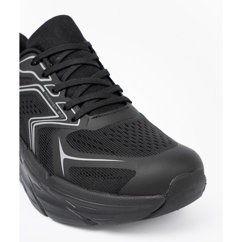 Shelvt Pantofi de sport negru ușor pe o talpă groasă McArthur 1