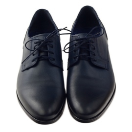 Papuci brogues pentru bărbați Nikopol 1628 albastru marin 2