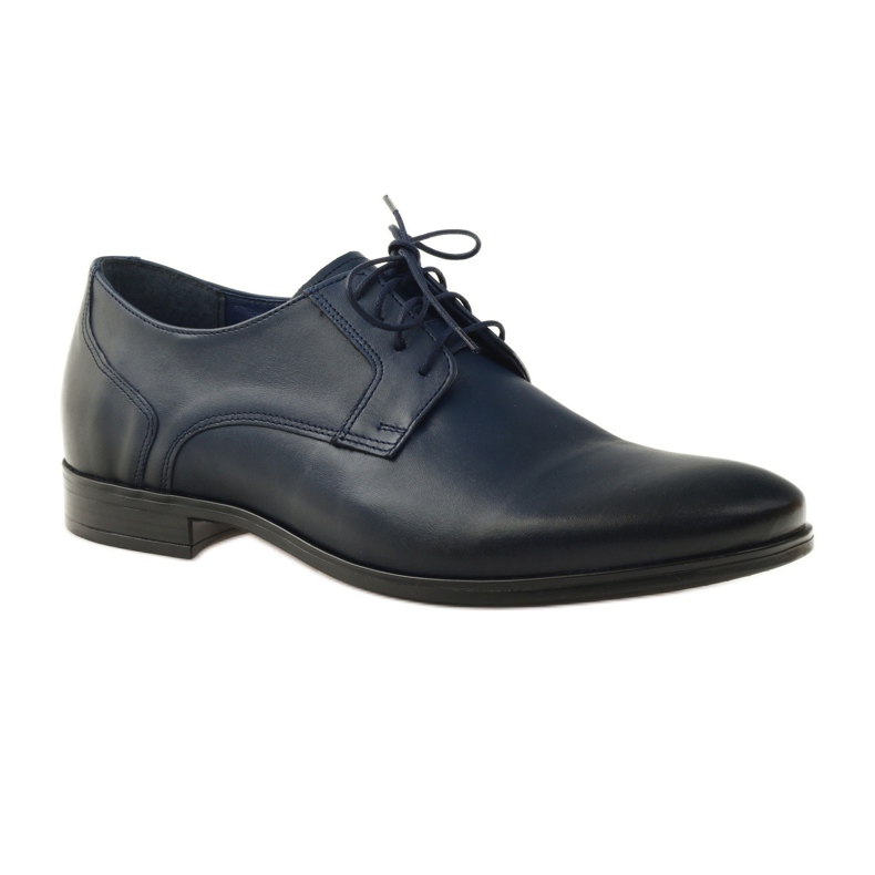Papuci brogues pentru bărbați Nikopol 1628 albastru marin 3