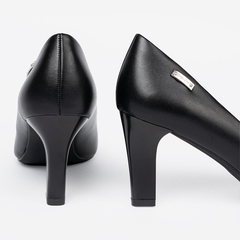 Elegant cu tocuri înalte negre Sergio Leone negru 1