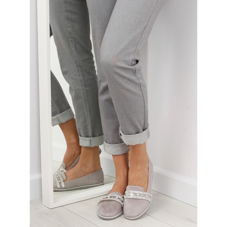 Mocasnici gri lordsy gri JN-181 gri 1