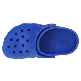 Șlapi Crocs Classic Clog T 206990-4KZ albastru 6