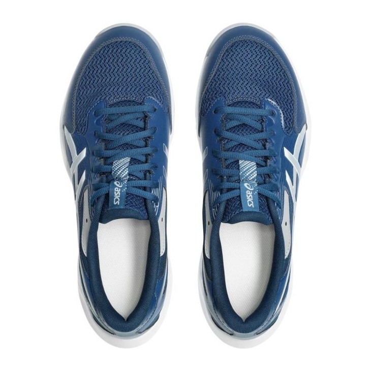 Pantofi de volei cu gel-Rocket ASICS 12 M 1071A116 400 albastru 2