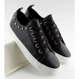 Negri BL122p Tenisi negri cu zirconiu cubic negru 2