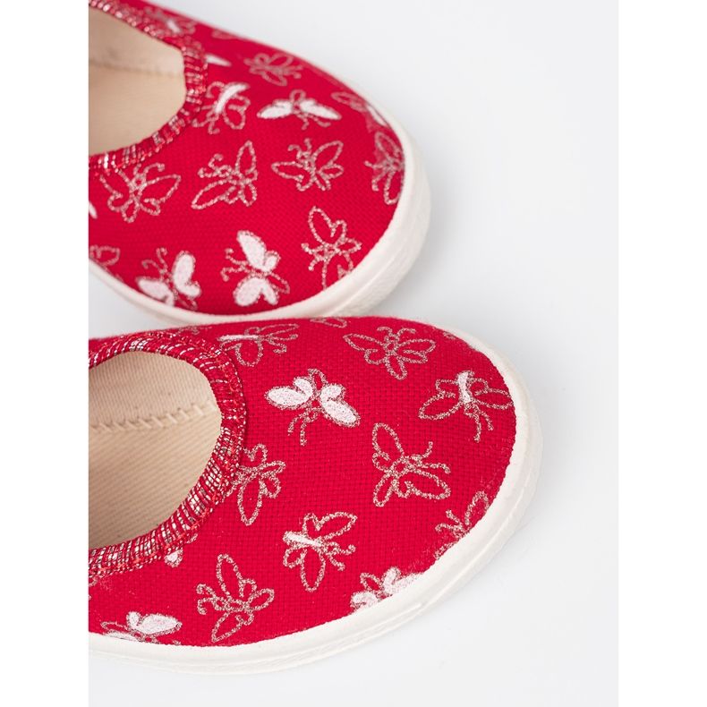 Shelvt Adidași pentru copii cu velcro roșu roşu 1