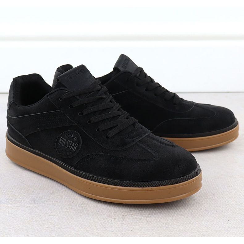 Pantofi sport pentru bărbați negri Big Star SS174019 negru 1