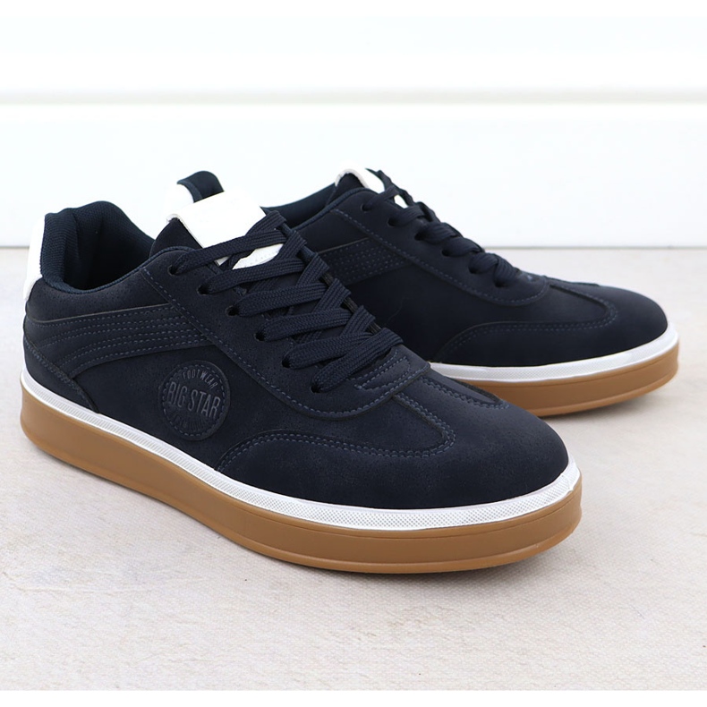 Pantofi sport pentru bărbați Navy Blue Big Star SS174021 1