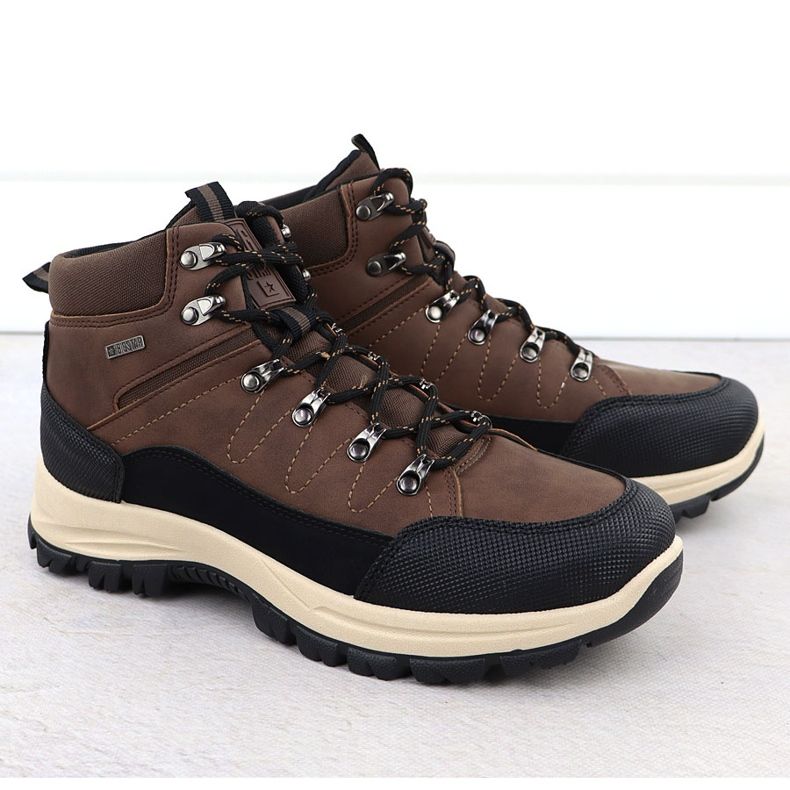 Cizme pentru bărbați nu este izolată Big Star SS174049 maro 1